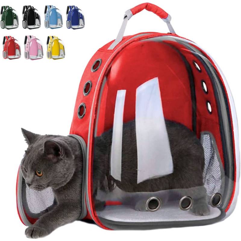 MOCHILA TRANSPORTADORA DE MASCOTAS PERROS Y GATOS - 1