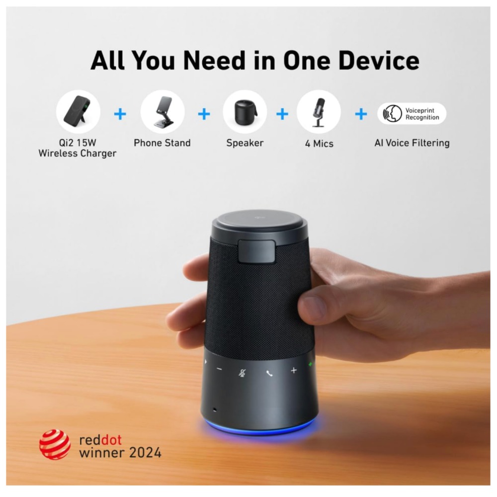 ALTAVOZ TODO EN UNO CON CARGA INALÁMBRICA ANKERWORK S600 - 2