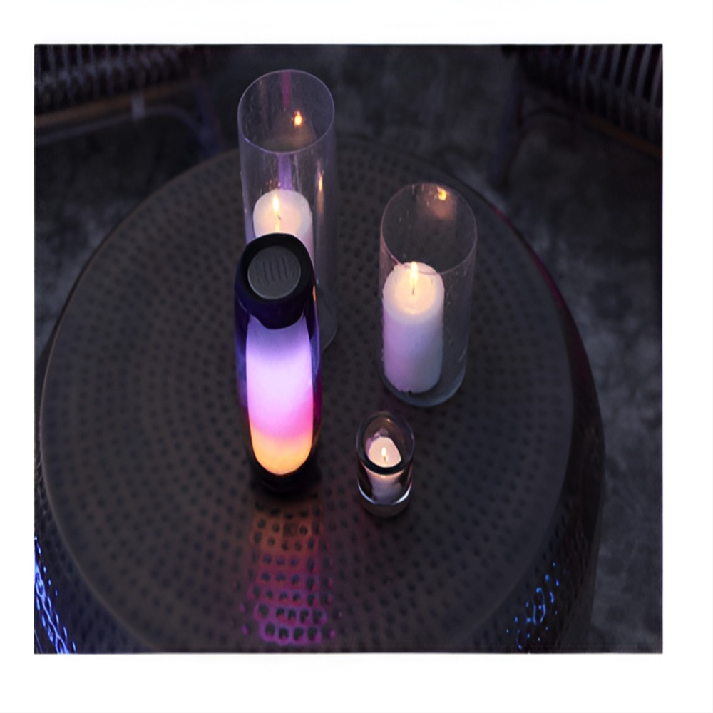 ALTAVOZ BLUETOOTH PORTÁTIL CON LUCES LED - 3