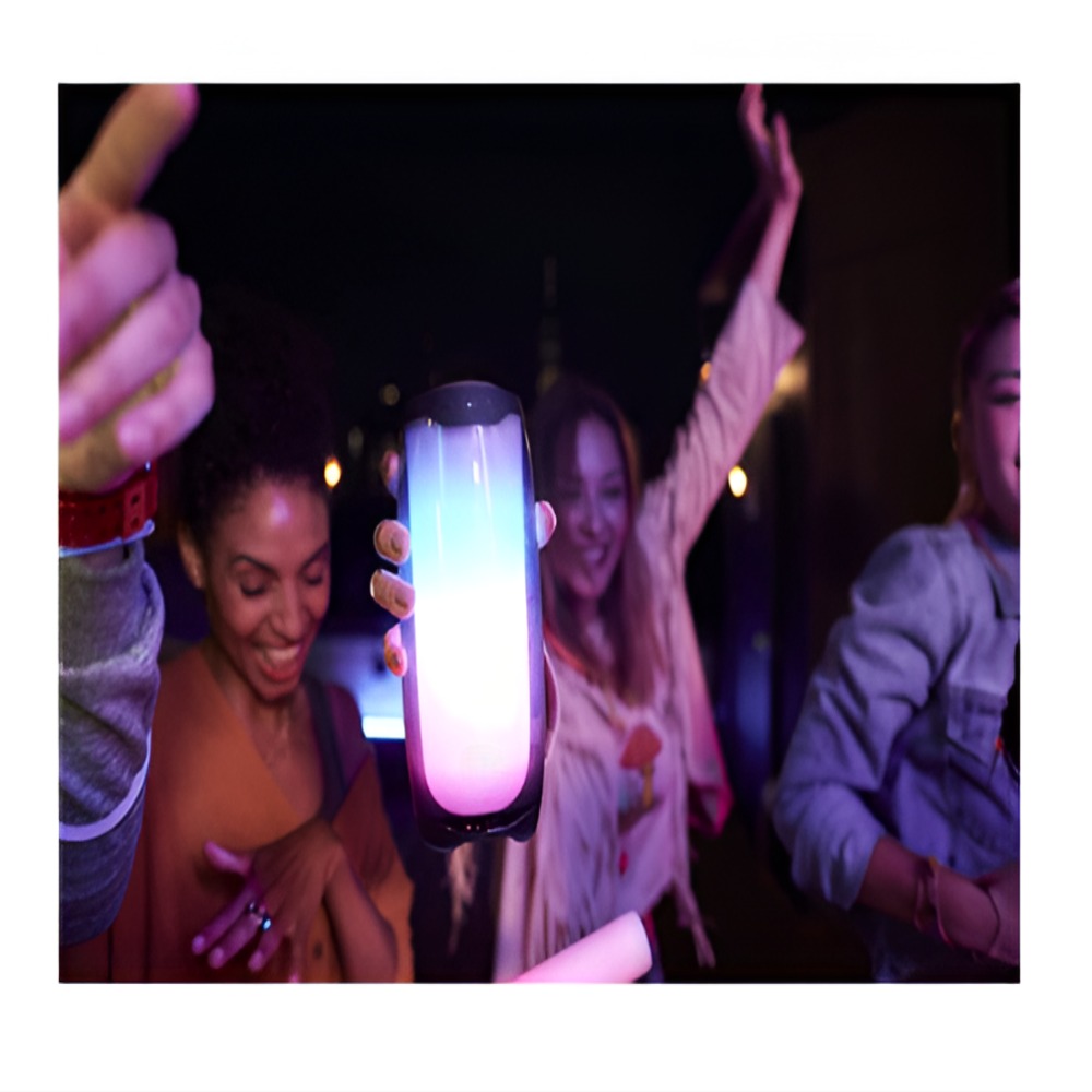 ALTAVOZ BLUETOOTH PORTÁTIL CON LUCES LED - 4