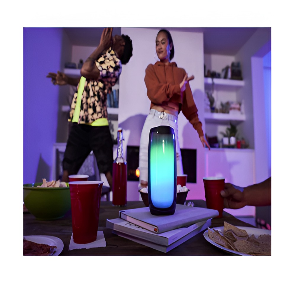 ALTAVOZ BLUETOOTH PORTÁTIL CON LUCES LED - 5