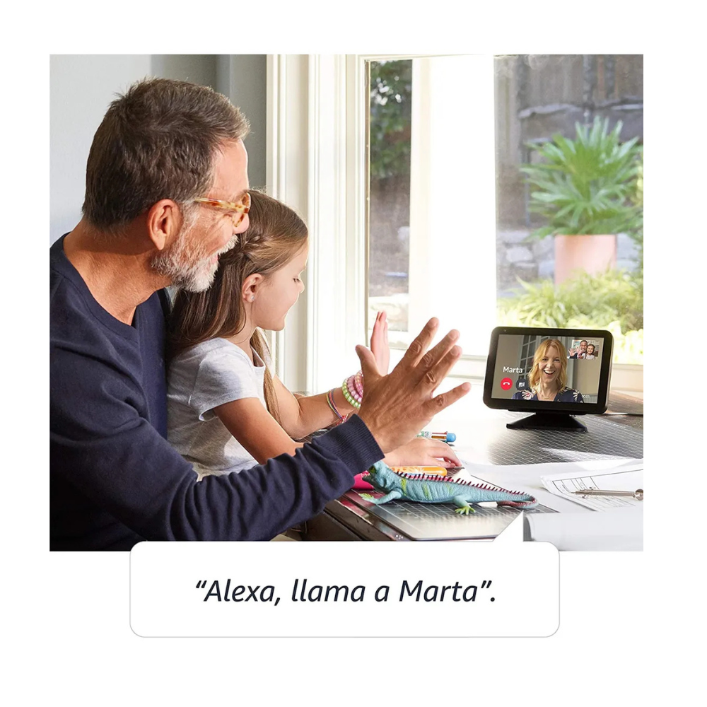 Echo show 8  1º generación, negro - 5