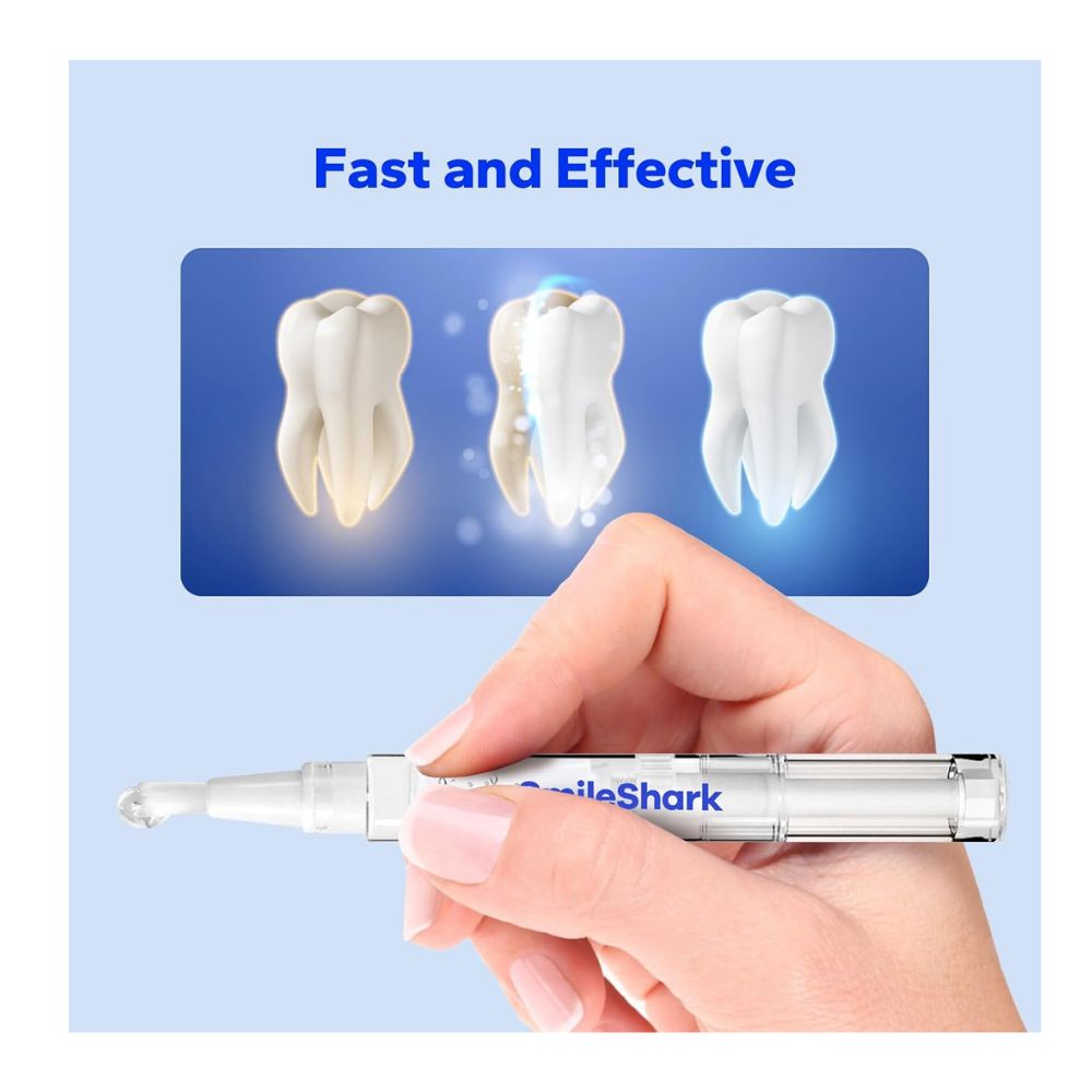BLANQUEADOR DENTAL SMILESHARK CON LUZ LED - 3