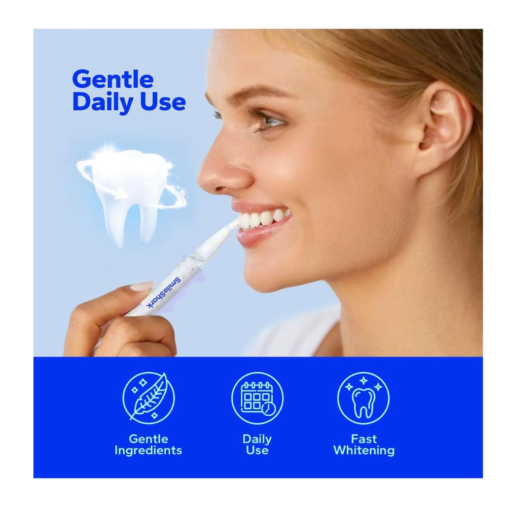 BLANQUEADOR DENTAL SMILESHARK CON LUZ LED - 4