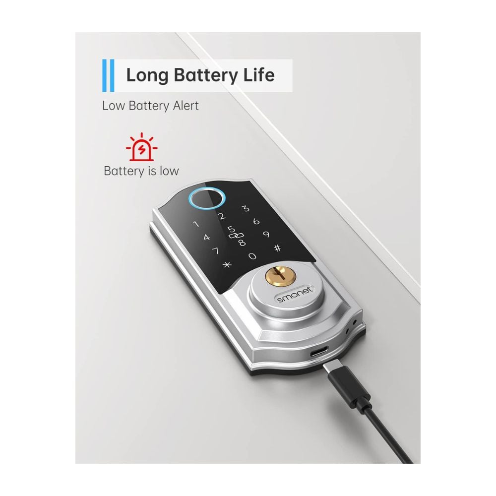 CERRADURA INTELIGENTE SMART WIFI - 2
