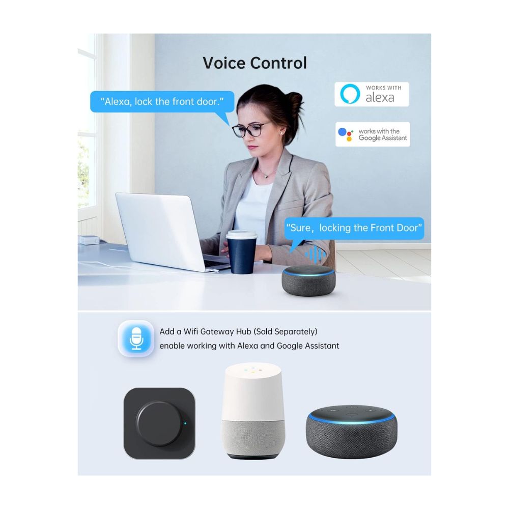 CERRADURA INTELIGENTE SMART WIFI - 4