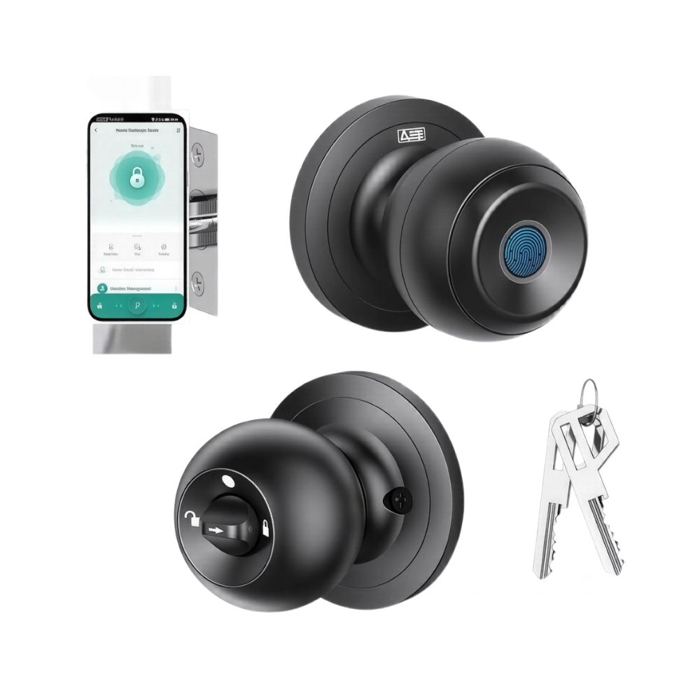 CERRADURA INTELIGENTE CON HUELLAS DACTILARES AST - 1