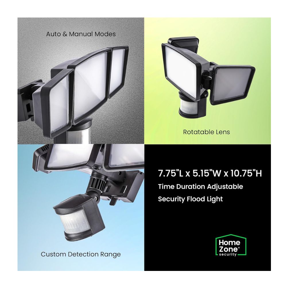 LUZ LED CON SENSOR DE MOVIMIENTO PARA EXTERIORES - 2