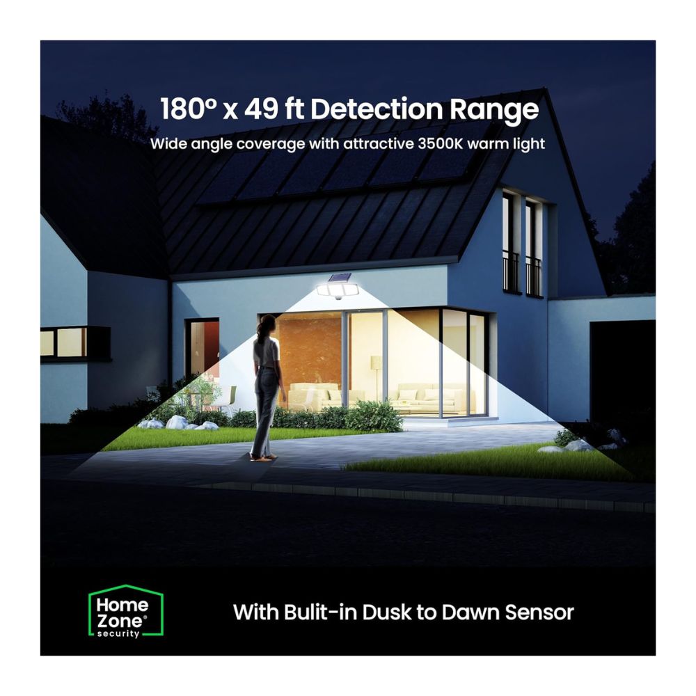 LUZ LED CON SENSOR DE MOVIMIENTO PARA EXTERIORES - 4