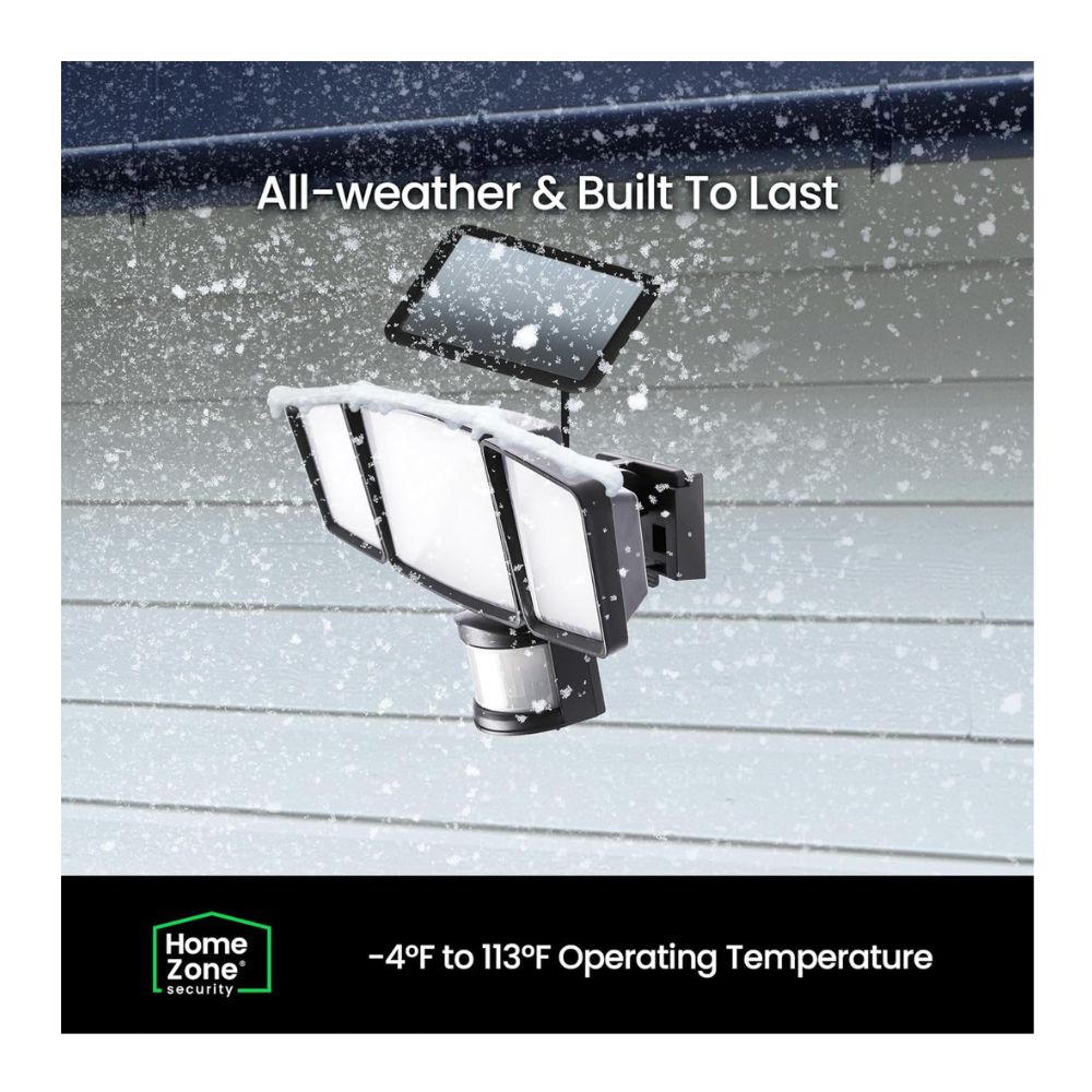 LUZ LED CON SENSOR DE MOVIMIENTO PARA EXTERIORES - 6
