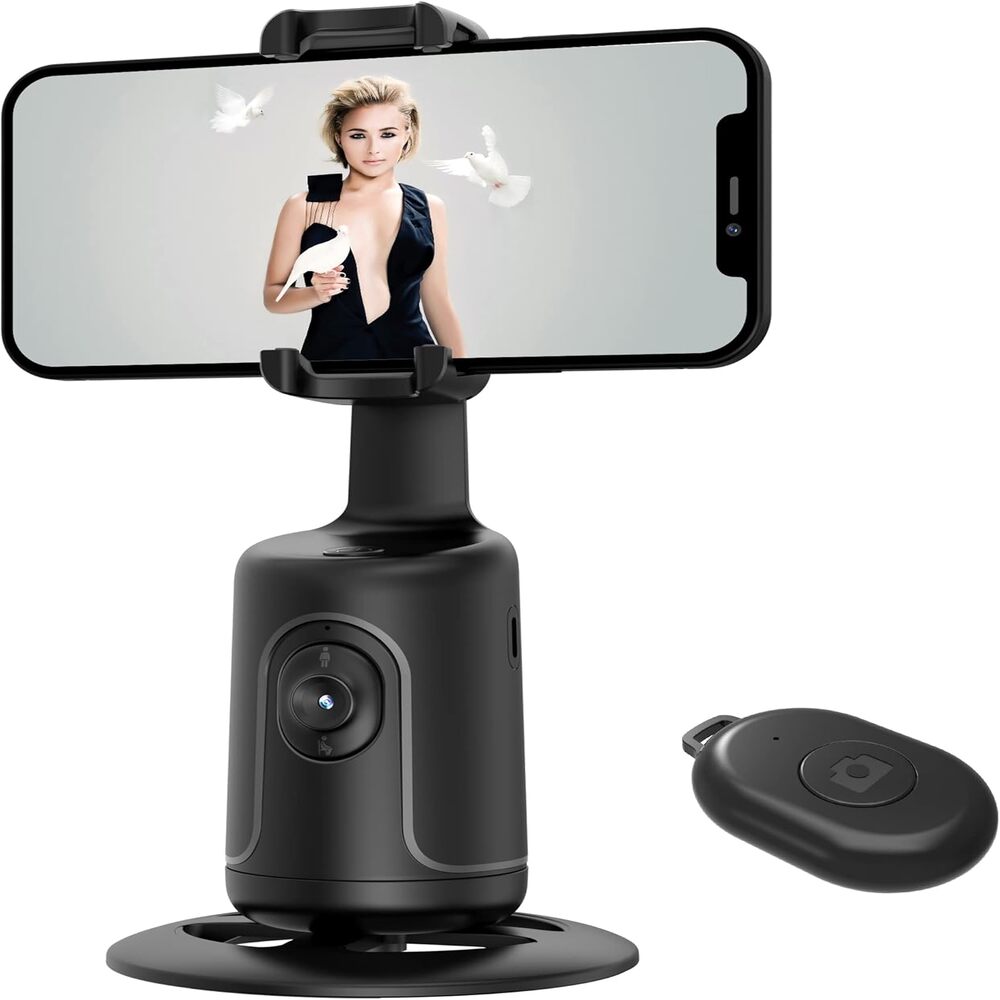 TRÍPODE DE SEGUIMIENTO FACIAL AUTOMÁTICO, ROTACIÓN DE 360° - 7