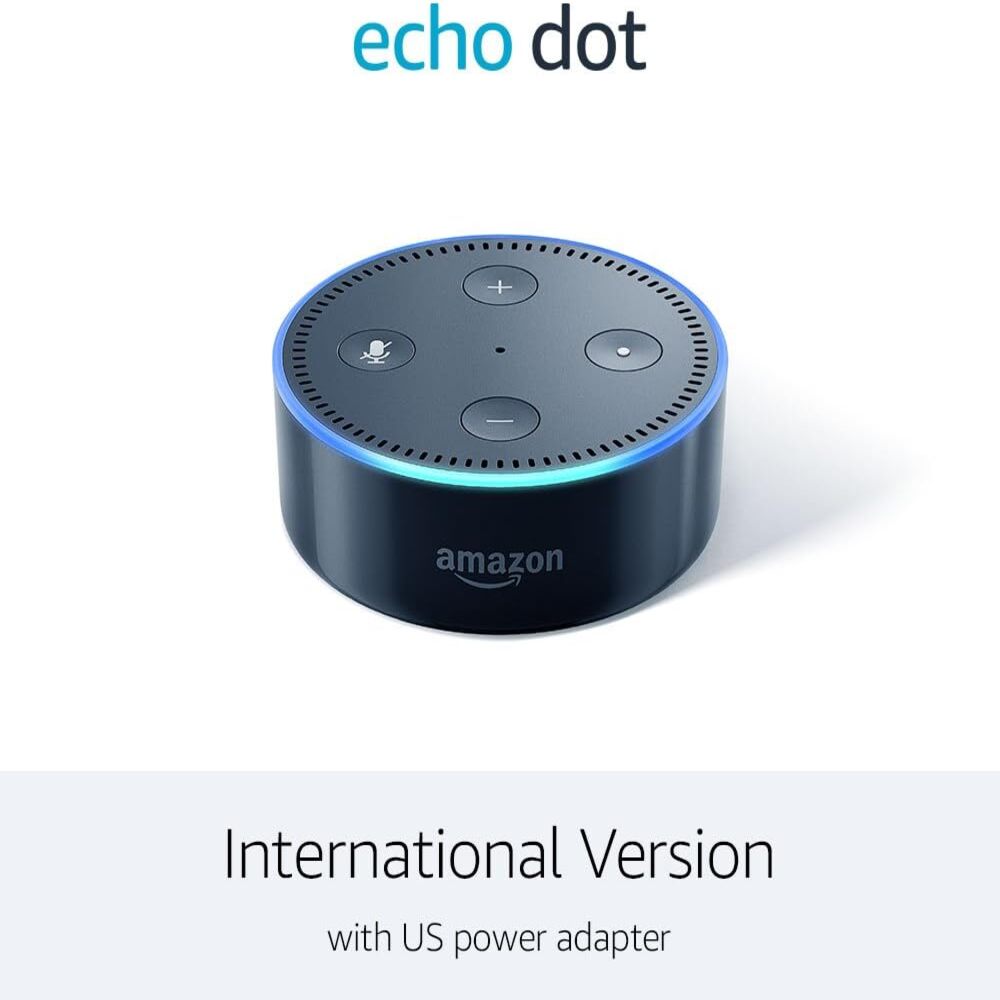 ECHO DOT 2DA GENERACIÓN NEGRO SOLO INGLES - 2