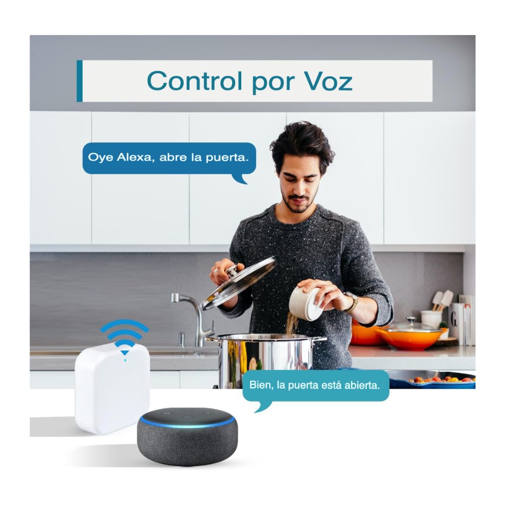 HUB WIFI G2 PARA CERRADURAS INTELIGENTES, CONTROL REMOTO - 5