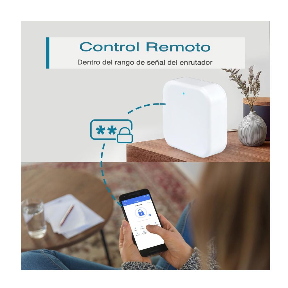 HUB WIFI G2 PARA CERRADURAS INTELIGENTES, CONTROL REMOTO - 6
