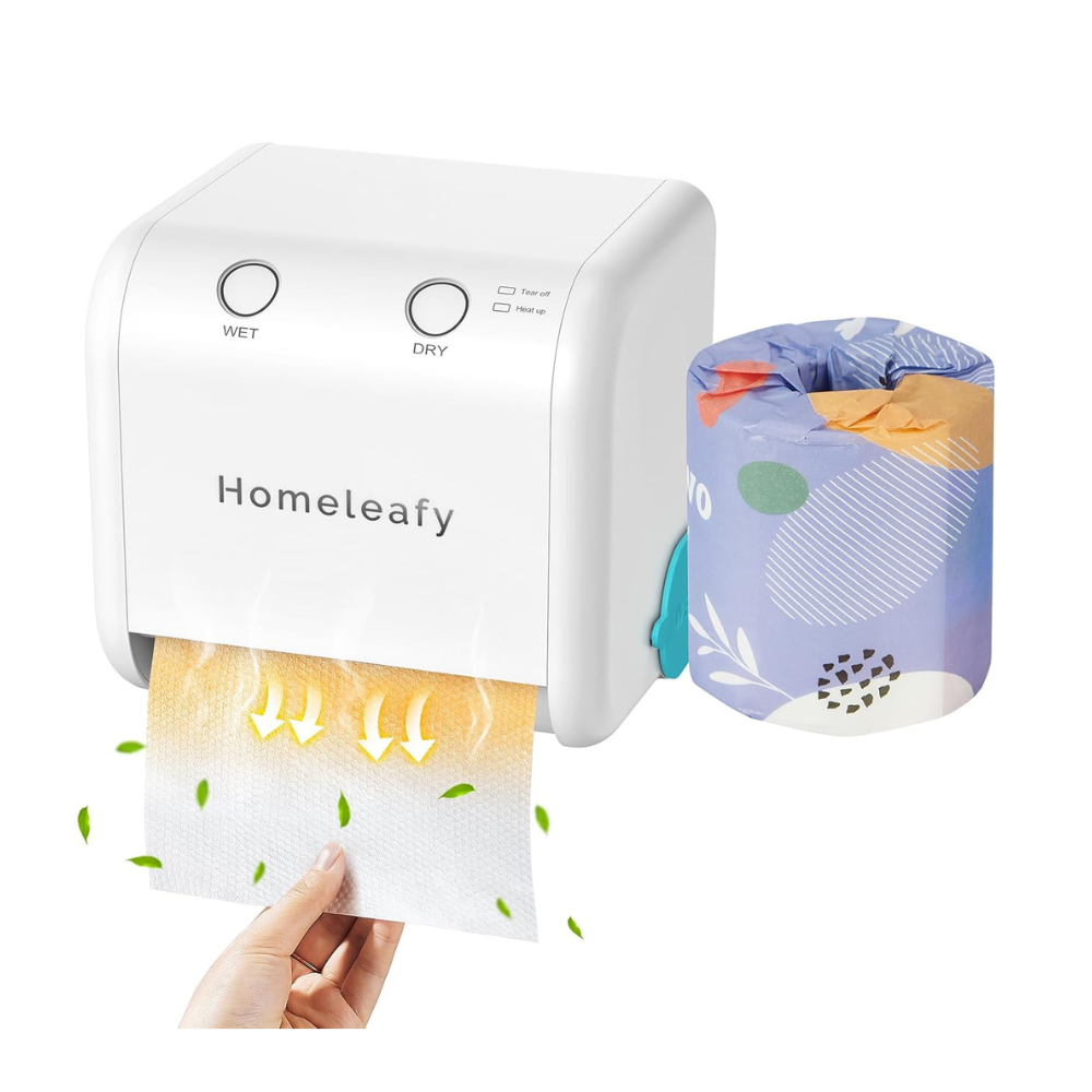DISPENSADOR DE TOALLITAS HÚMEDAS Y SECAS - 1