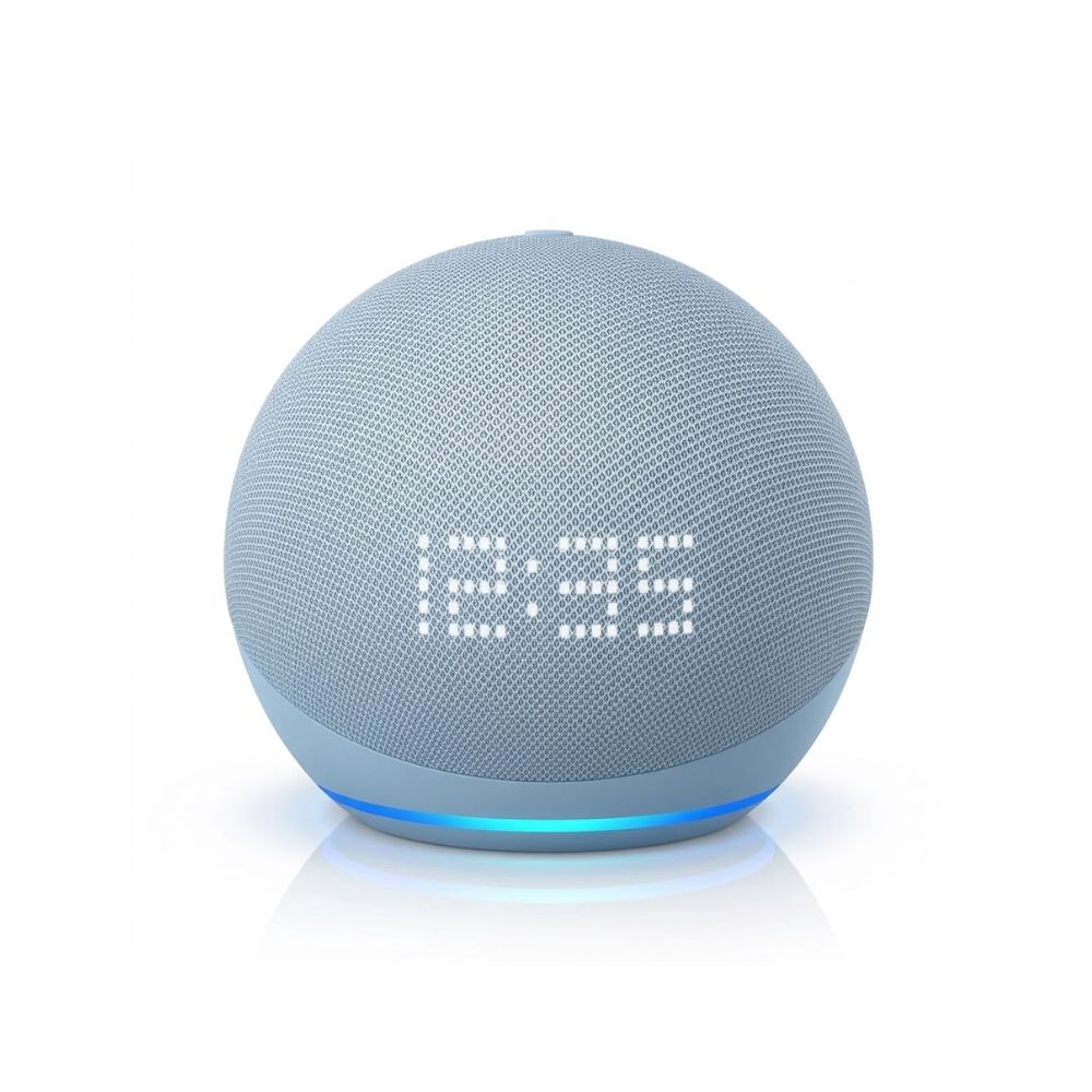 ECHO DOT 5 GENERACIÓN CON RELOJ AZUL - 1