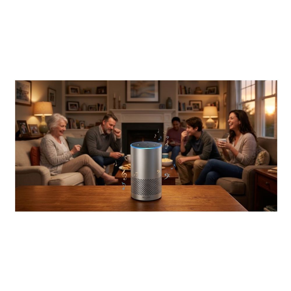 ECHO 2DA GENERACIÓN ALEXA PLATEADO - 6