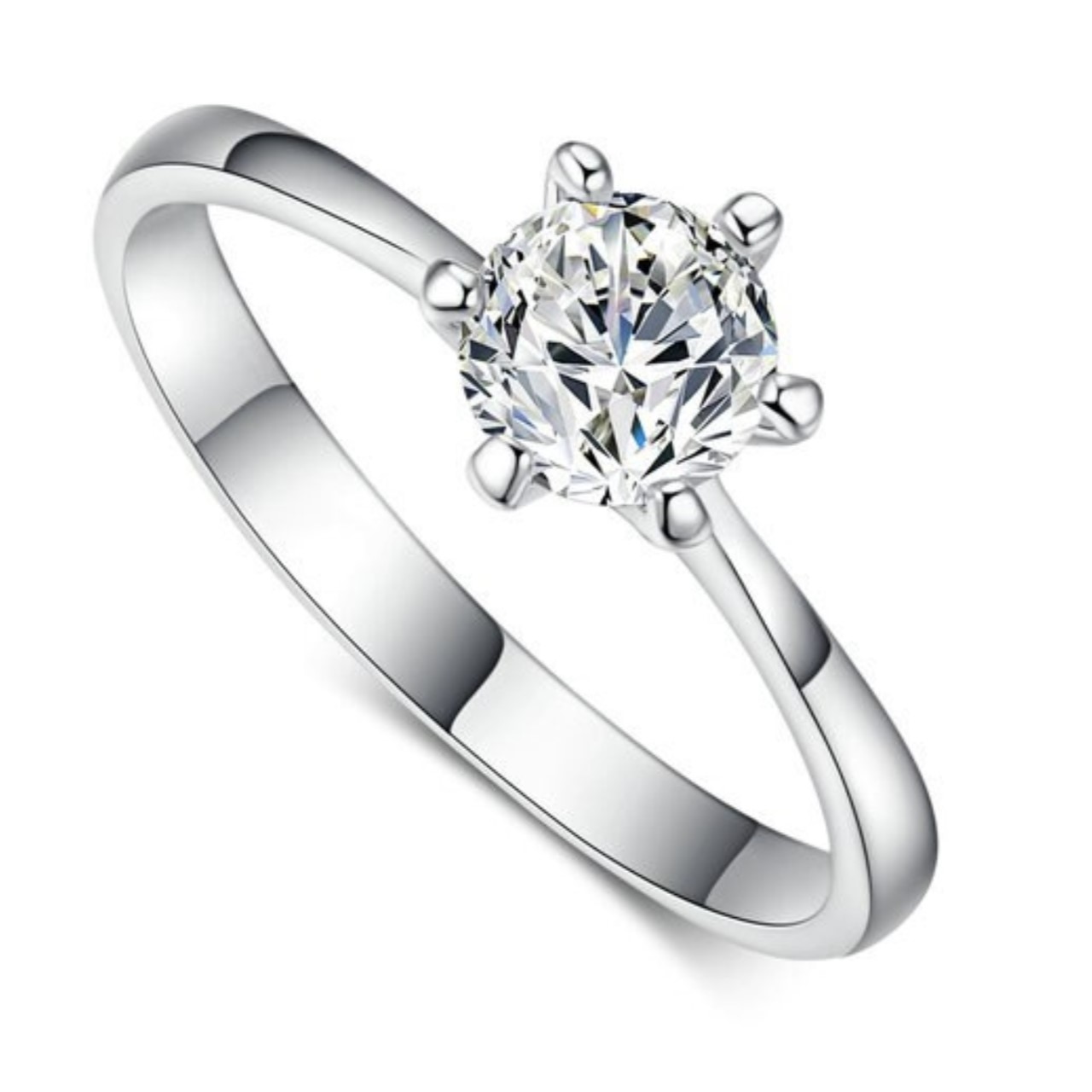 ANILLO DE COMPROMISO GENIEKA ETERNAL PASSION BAÑADO EN PLATA S925 NOVIA ANIVERSARIO SAN VALENTIN - 6