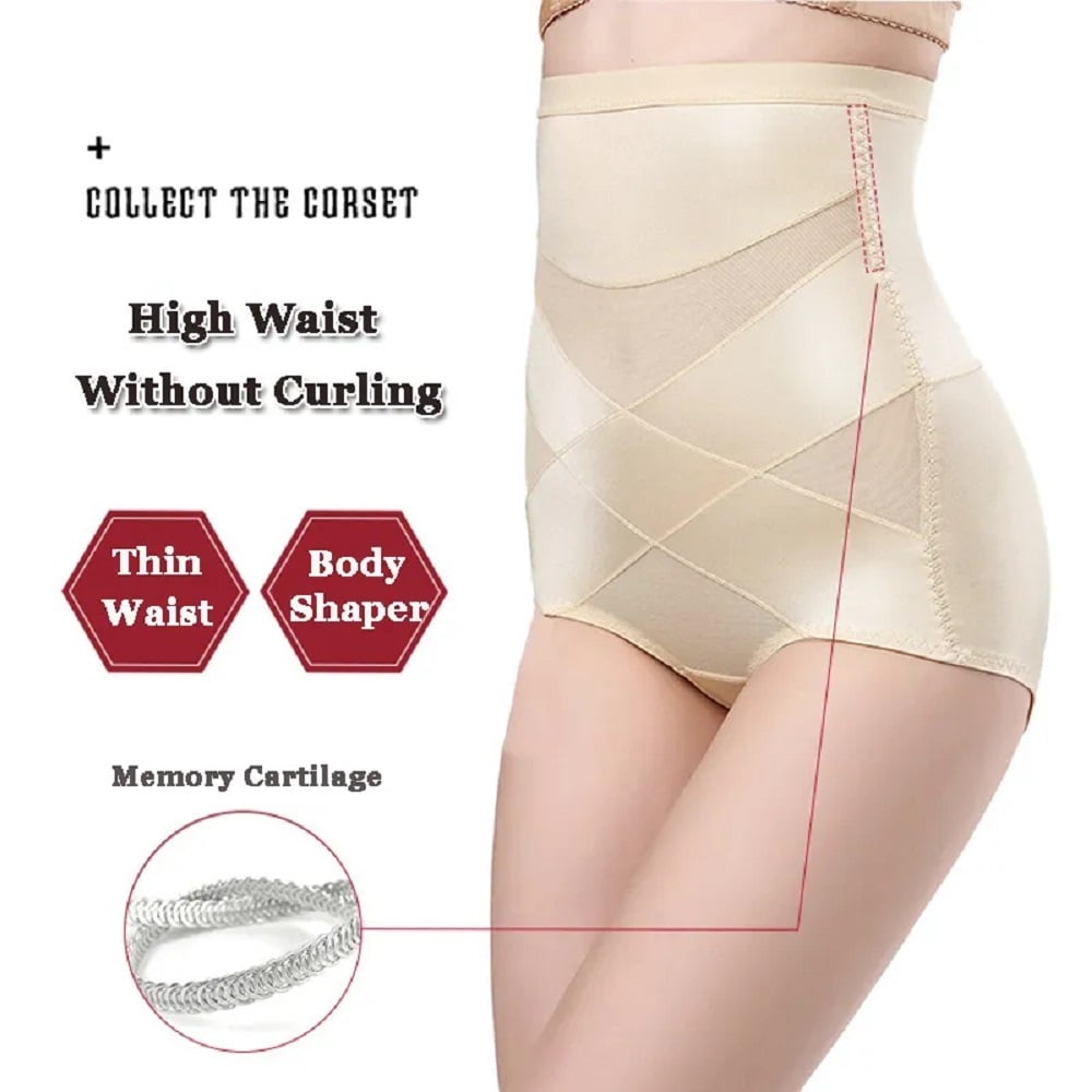 FAJA MOLDEADORA MUJER GENIEKA BEIGE VELFORM DE CINTURA SIN COSTURAS ROPA INTERIOR LEVANTA POMPIS - 3