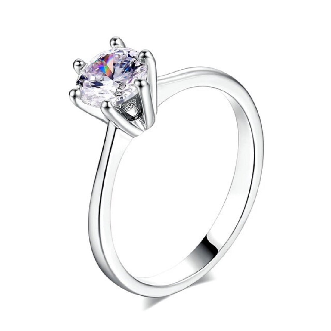 ANILLO DE COMPROMISO GENIEKA MODELO SOLITARIO WHITE GOLD
BAÑADO EN ORO BLANCO 18K NOVIA ANIVERSARIO SAN VALENTIN - 2