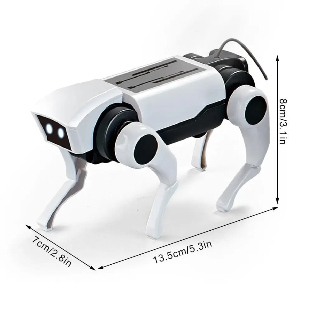 PERRO GATO ROBOT ARMABLE + CONTROL REMOTO MASCOTA JUGUETE EDUCATIVO INTERACTIVO REGALO NIÑO NAVIDAD GENIEKA - 10