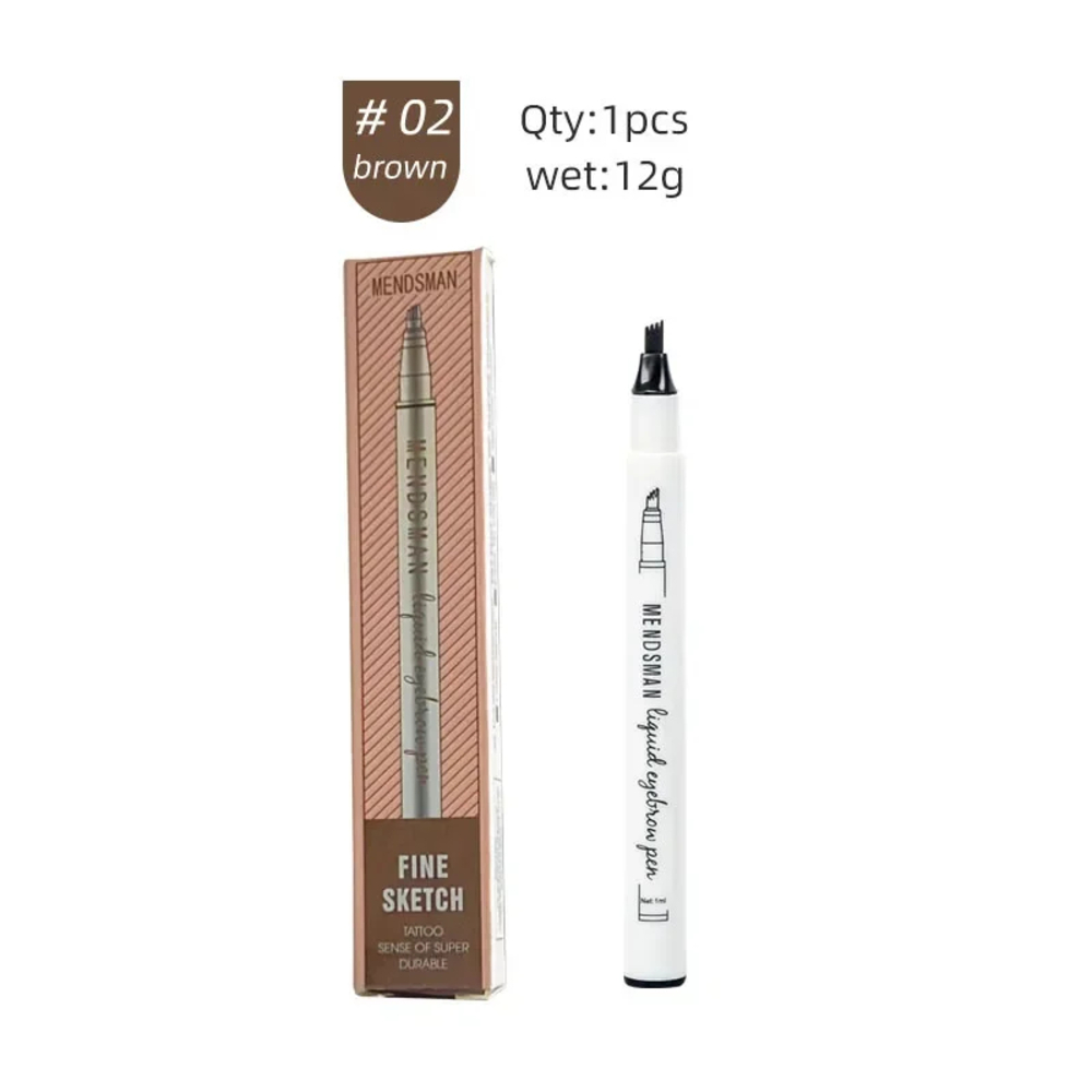 DELINEADOR TATTOO CEJAS MENDSMAN EFECTO MICROBLADING LARGA DURACIÓN RESISTENTE AGUA BELLEZA REGALO GENIEKA - 8