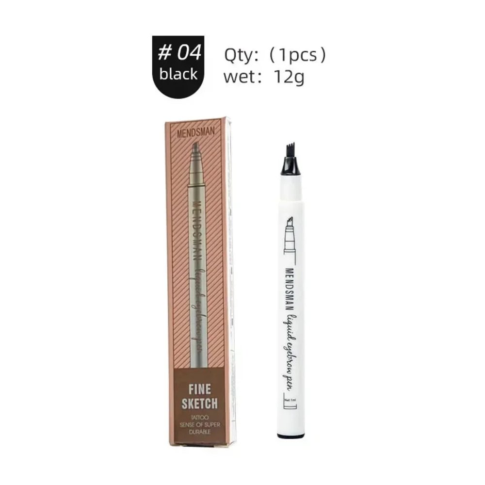 DELINEADOR TATTOO CEJAS MENDSMAN EFECTO MICROBLADING LARGA DURACIÓN RESISTENTE AGUA BELLEZA REGALO GENIEKA - 10