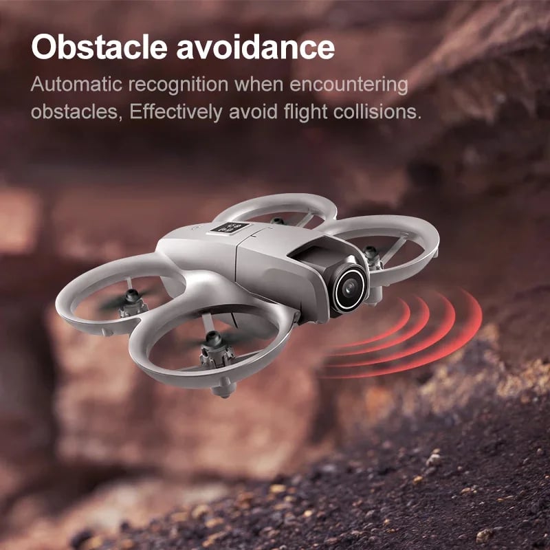 DRON GT3 DOBLE CÁMARA 4K LUCES LED + CONTROL REMOTO + LENTES DE REALIDAD VIRTUAL VR DRONE DUAL CAMERA 4K FOTO GENIEKA - 2