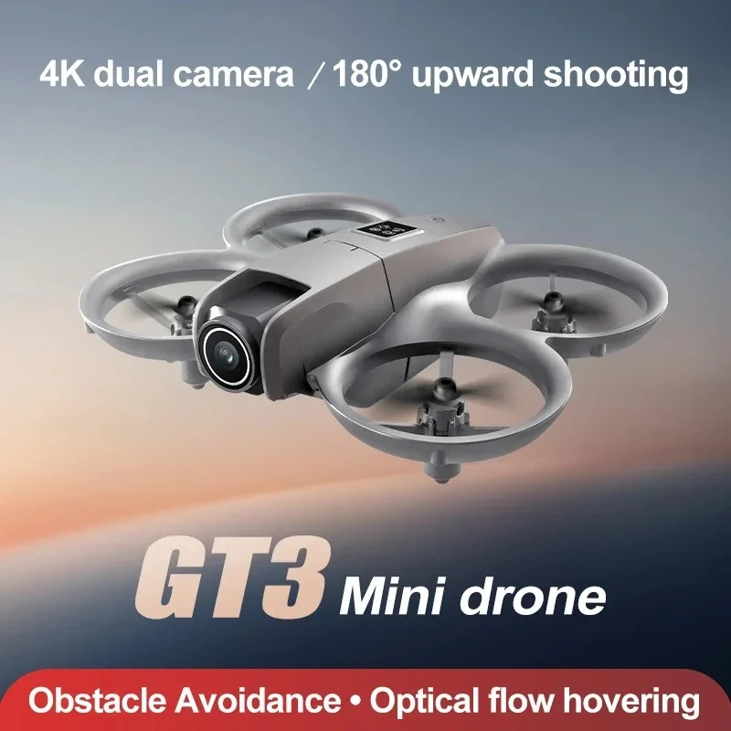 DRON GT3 DOBLE CÁMARA 4K LUCES LED + CONTROL REMOTO + LENTES DE REALIDAD VIRTUAL VR DRONE DUAL CAMERA 4K FOTO GENIEKA - 9