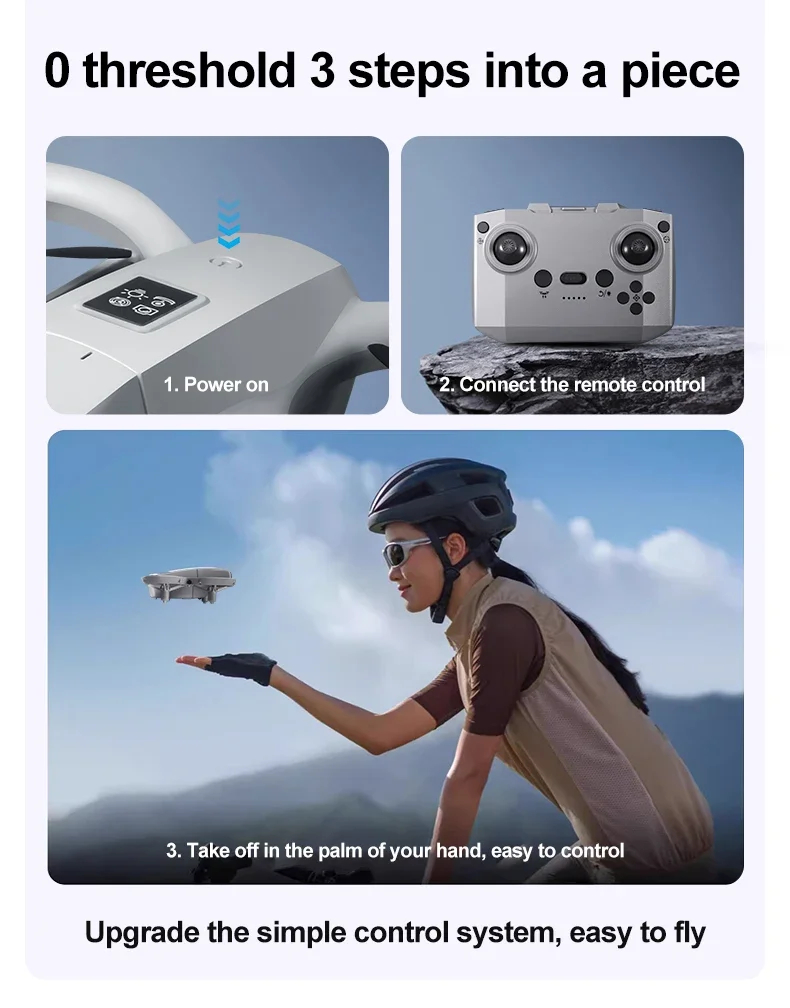 DRON GT3 DOBLE CÁMARA 4K LUCES LED + + LENTES DE REALIDAD VIRTUAL  VR + CONTROL REMOTO DRONE DUAL CAMERA 4K FOTO GENIEKA - 2