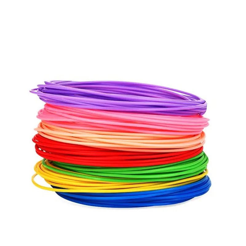 SET FILAMENTOS 9 M COLORES PLA PARA LÁPIZ 3D 9 COLORES SURTIDOS IDEAL IMPRESORA 3D NIÑOS JUGUETE ESCOLAR CALIDAD PREMIUM GENIEKA - 2