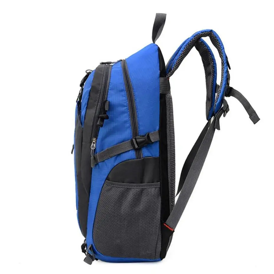 MOCHILA ESCOLAR FUTBOL 40L LAPTOP SENDERISMO GYM VIAJE OUTDOOR IMPERMEABLE WATERPROOF CIERRES COMPARTIMIENTOS VERANO GENIEKA - 4