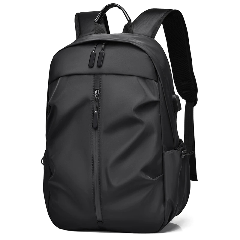 MOCHILA NEGRA NOTEBOOK LAPTOP TRABAJO ESCOLAR VIAJE NEGOCIO MULTIPLES COMPARTIMIENTOS VERANO NAVIDAD GENIEKA - 4