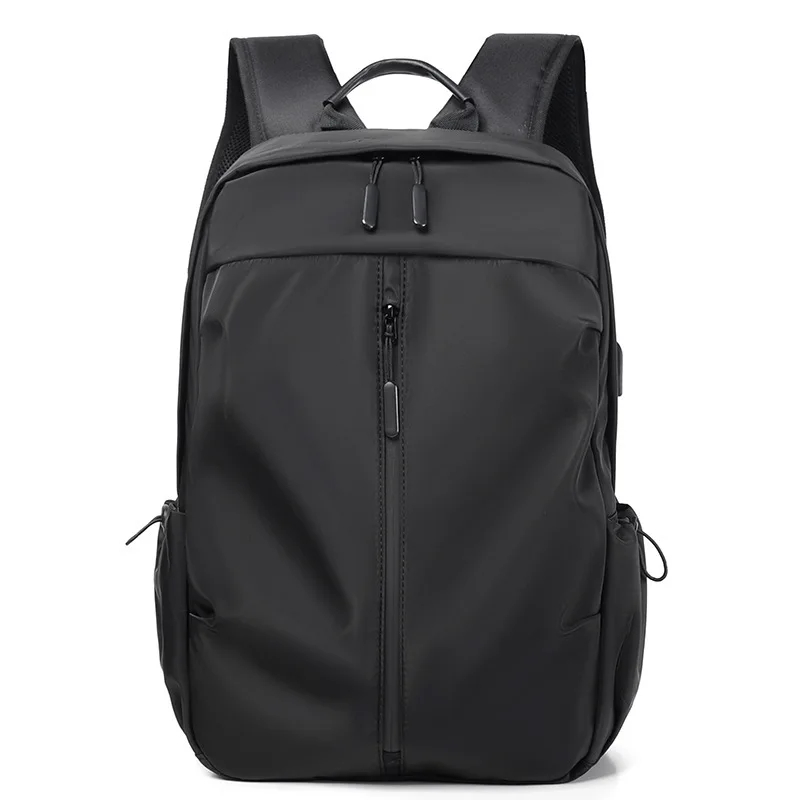 MOCHILA NEGRA NOTEBOOK LAPTOP TRABAJO ESCOLAR VIAJE NEGOCIO MULTIPLES COMPARTIMIENTOS VERANO NAVIDAD GENIEKA - 5