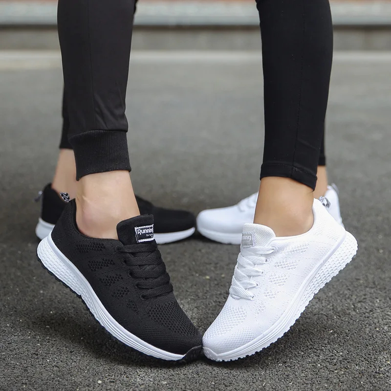 APATILLAS ULTRA LIGERAS MESH DEPORTIVAS BLANCAS ESCOLAR DIARIO ANTIDESLIZANTE VERANO NAVIDAD ZAPATO GENIEKA - 6
