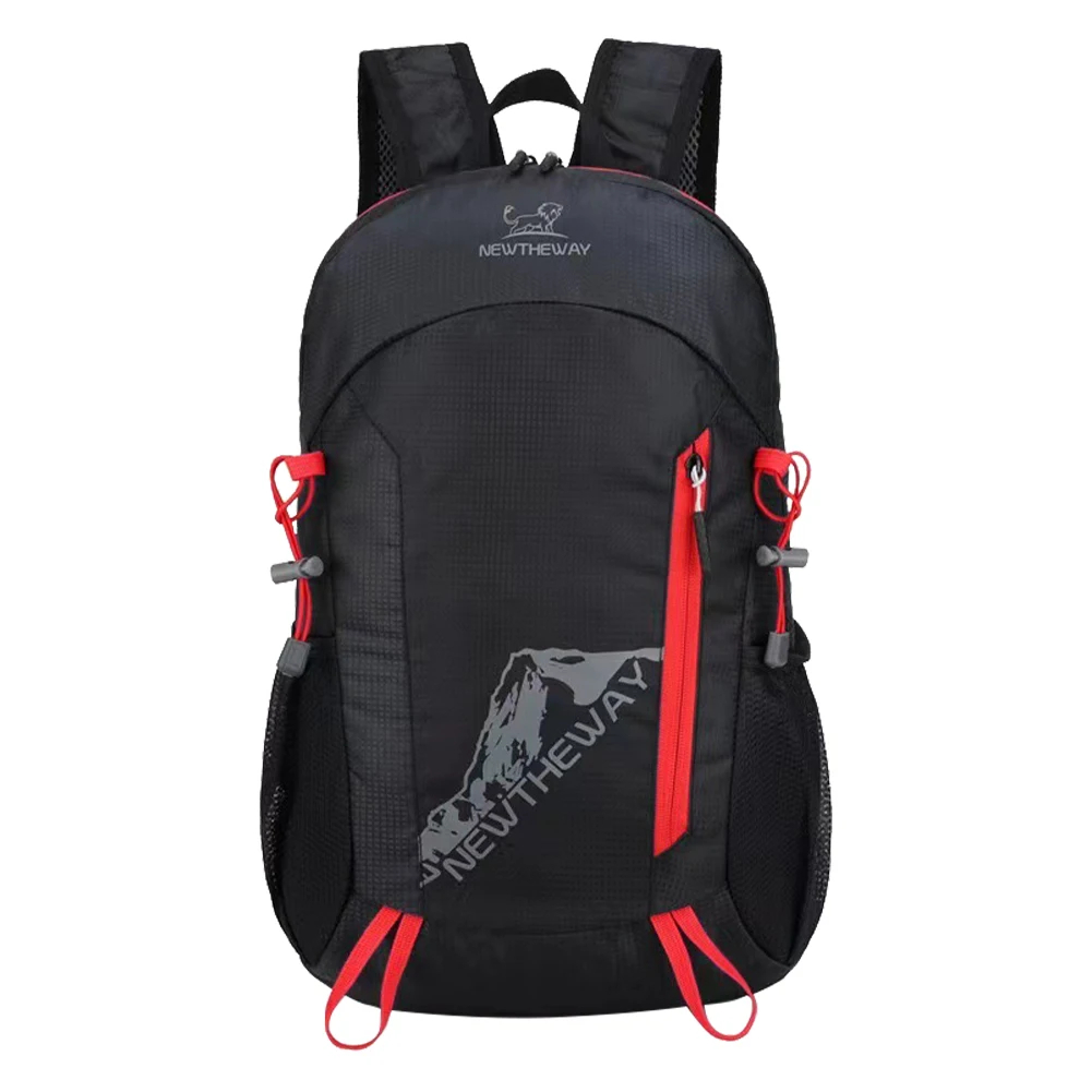 MOCHILA OUTDOOR NEGRO PACKABLE GYM VIAJE ESCOLAR 45 CM ORGANIZADORES VERANO ESCOLAR NAVIDAD GENIEKA - 3