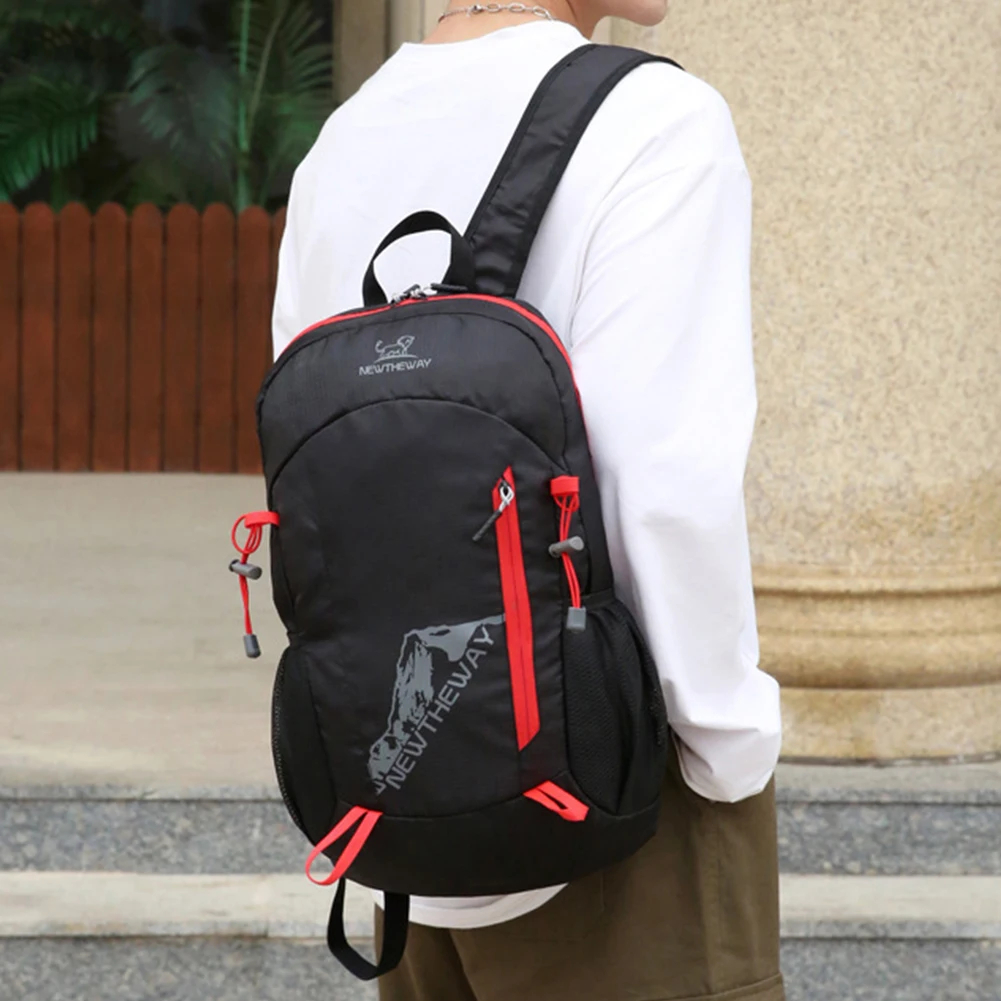MOCHILA OUTDOOR NEGRO PACKABLE GYM VIAJE ESCOLAR 45 CM ORGANIZADORES VERANO ESCOLAR NAVIDAD GENIEKA - 5
