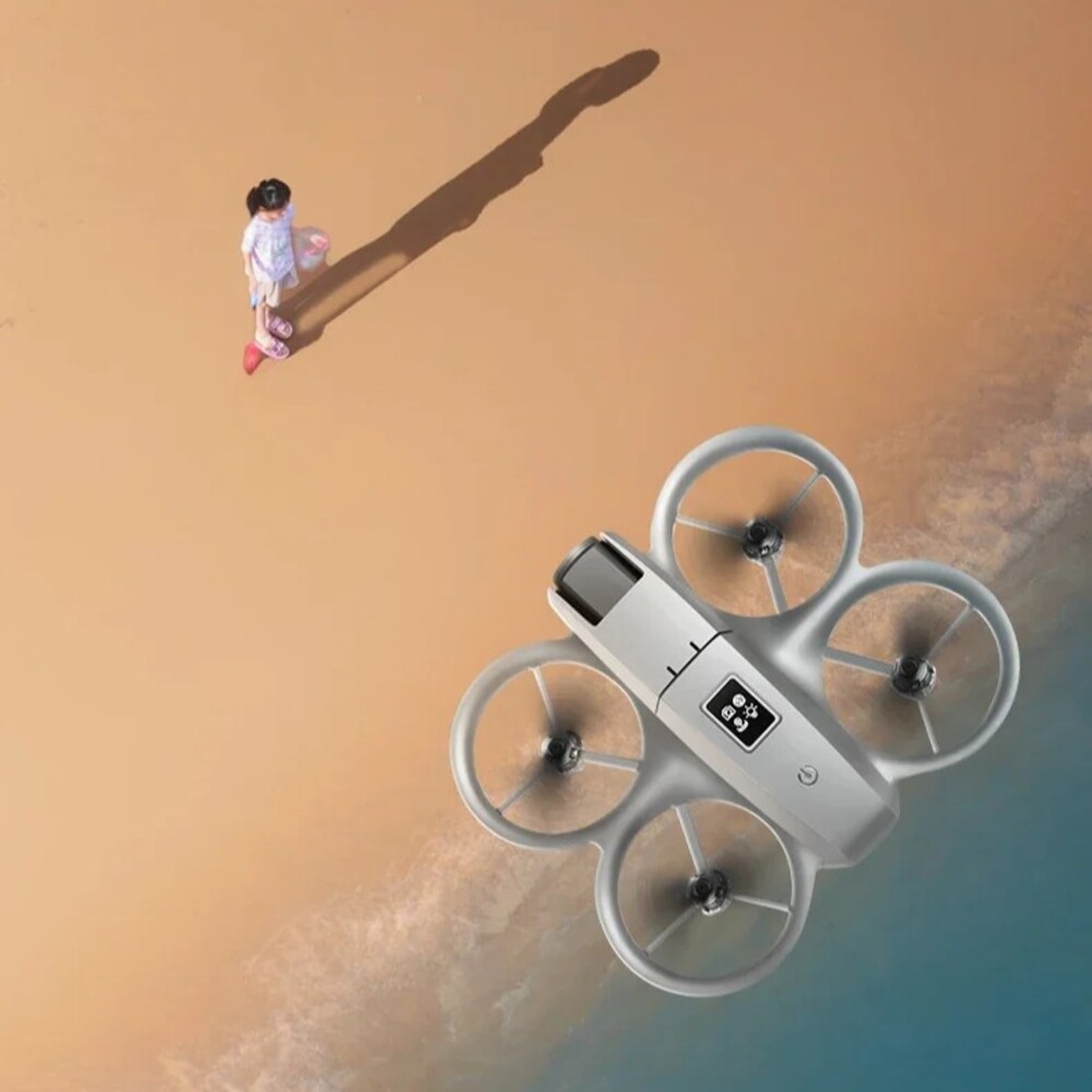 DRON GT3 DOBLE CÁMARA 4K + CONTROL REMOTO DUAL CAMERA 4K FOTO HD VIDEO LUCES LED NAVIDAD GENIEKA - 7