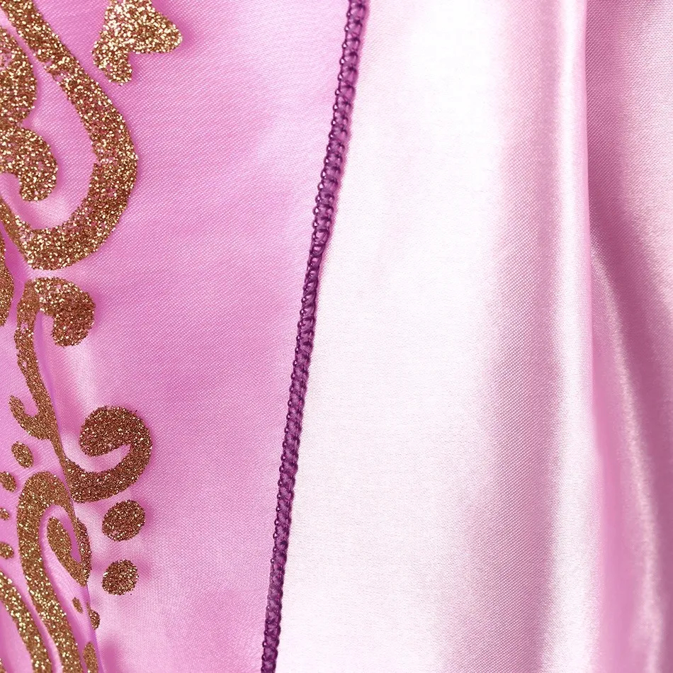 DISFRAZ RAPUNZEL MORADO ROSA NIÑA VESTIDO PRINCESA FIESTA CUMPLEAÑOS HALLOWEEN COSPLAY REGALO NAVIDAD HALLOWEEN GENIEKA - 8