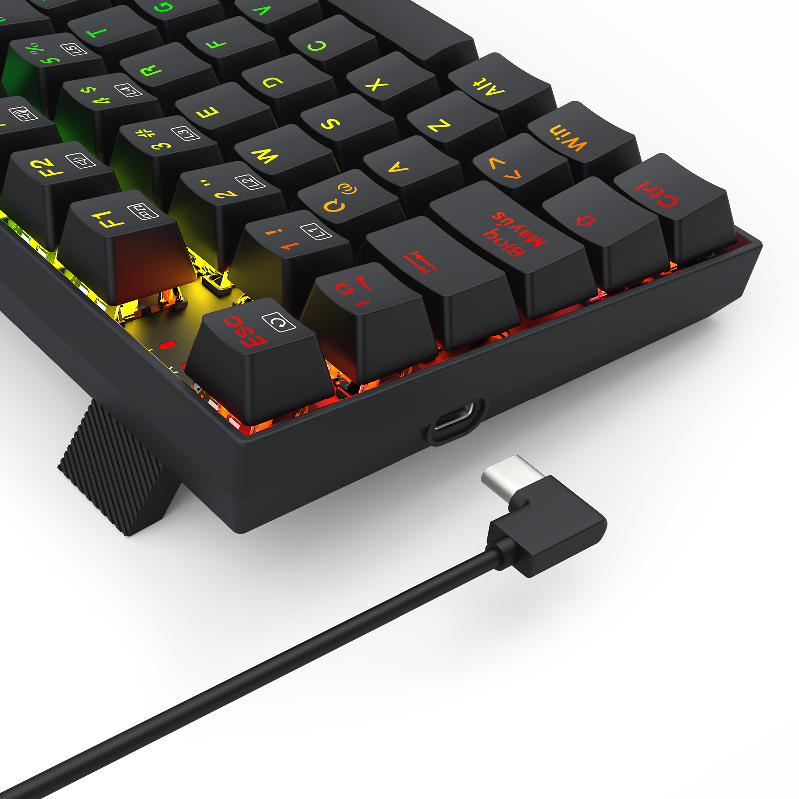 TECLADO REDRAGON ZIGGS K669-RGB-SP SPANISH - 3