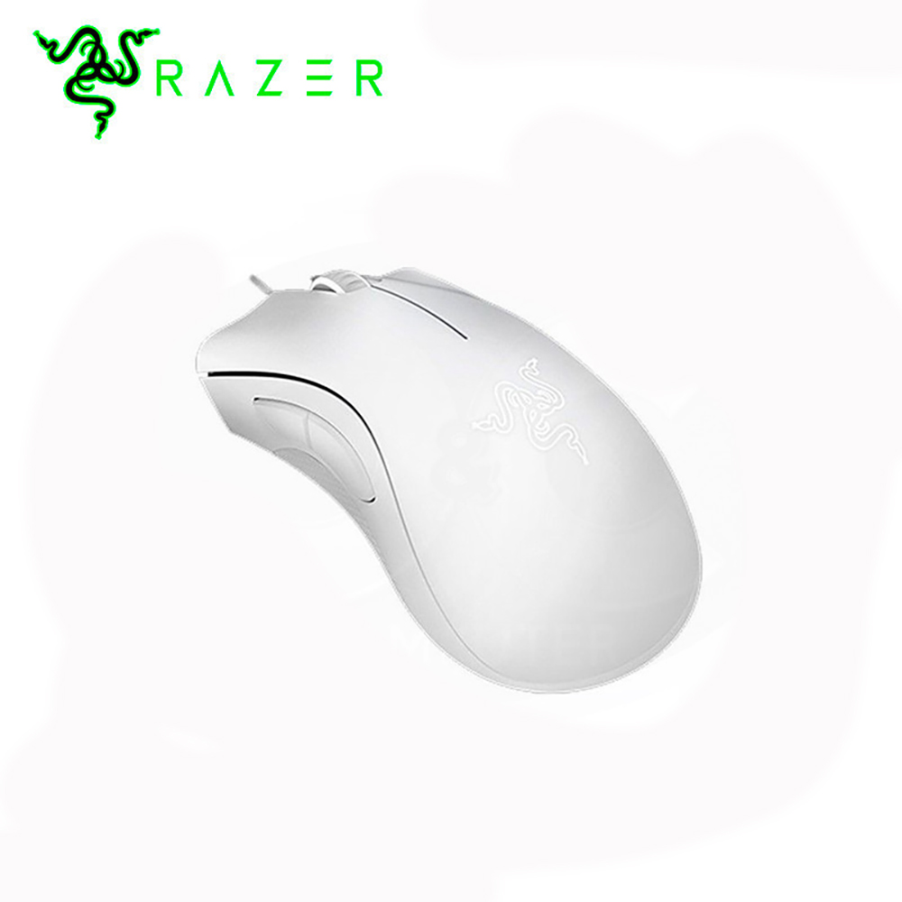 MOUSE RAZER DEATHADDER ESSENTIAL 6400 DPI SWITCH MECHANICAL WHITE - 2
