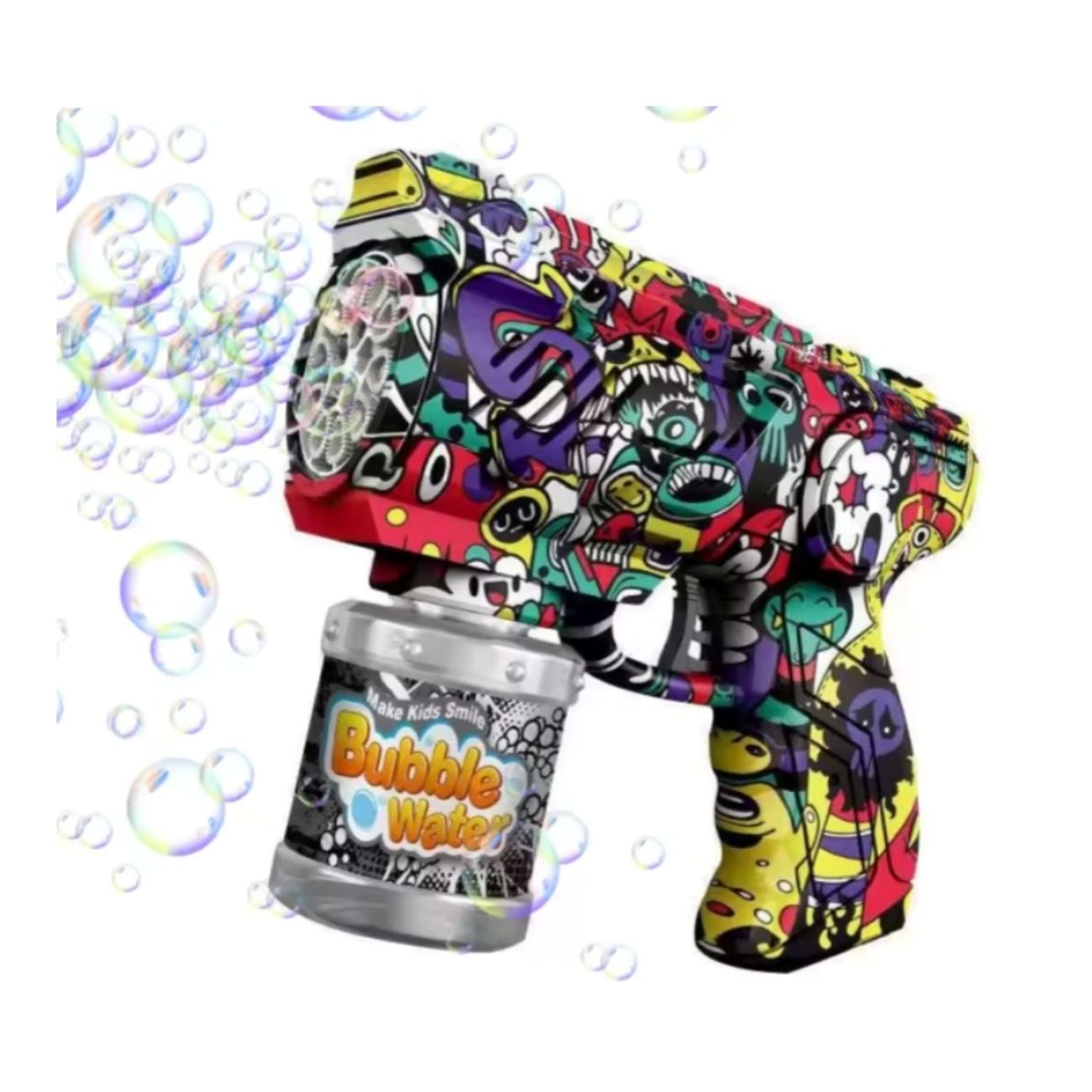 PISTOLA DE BURBUJAS BUBBLE GRAFITI AUTOMATICA - 1