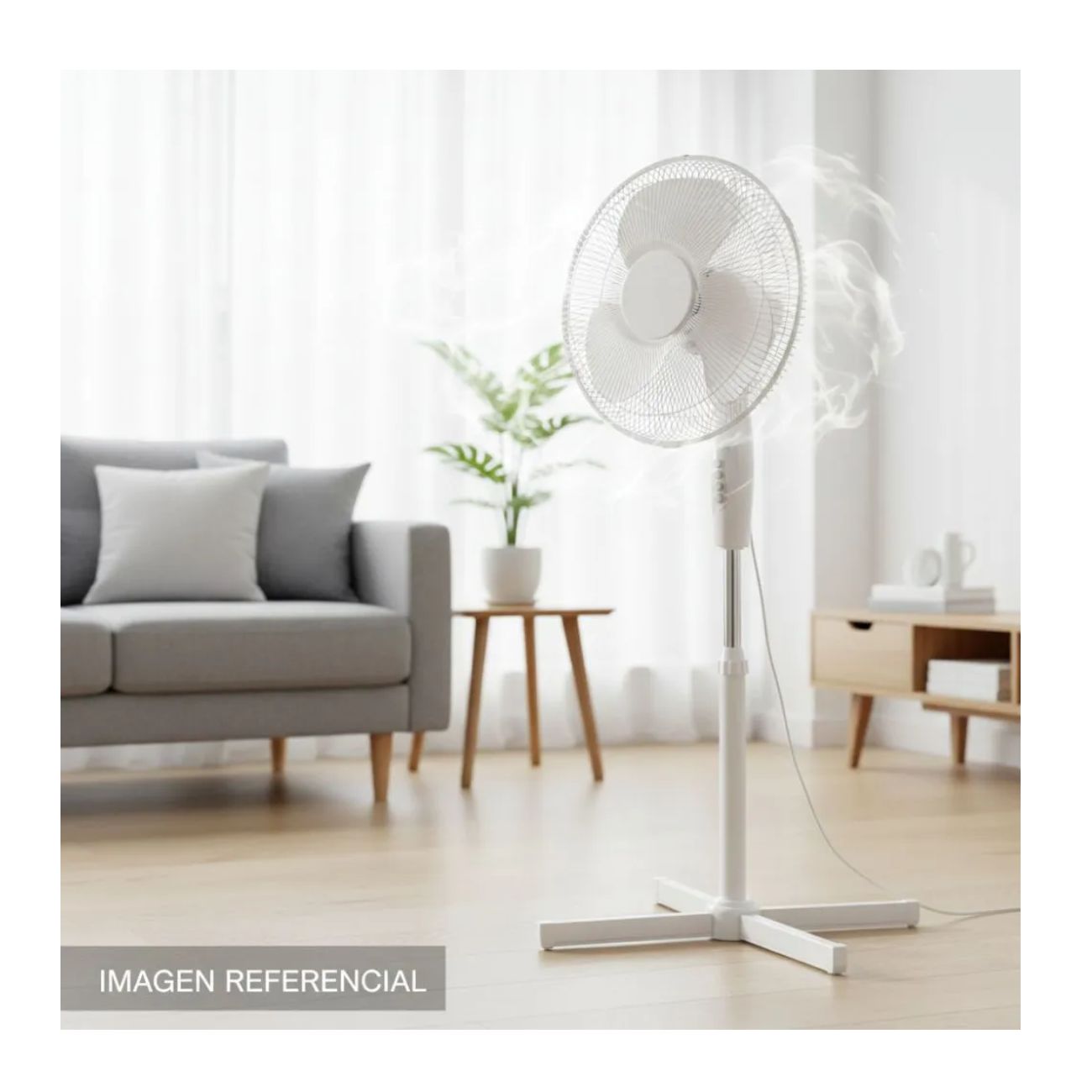 VENTILADOR ORANGE DE PIE 3 EN 1 FS40-24 BLANCO 3 VELOCIDADES - 2