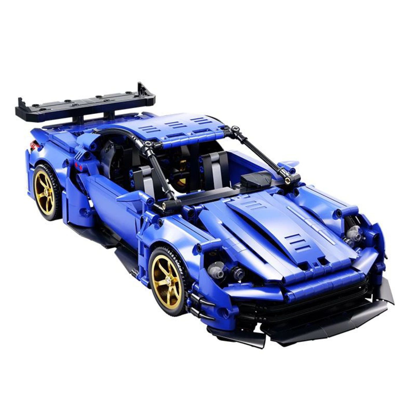 LEGO AUTO CARRO DEPORTIVO DE LUJO A BATERIA Y CONTROL REMOTO AZUL - 1