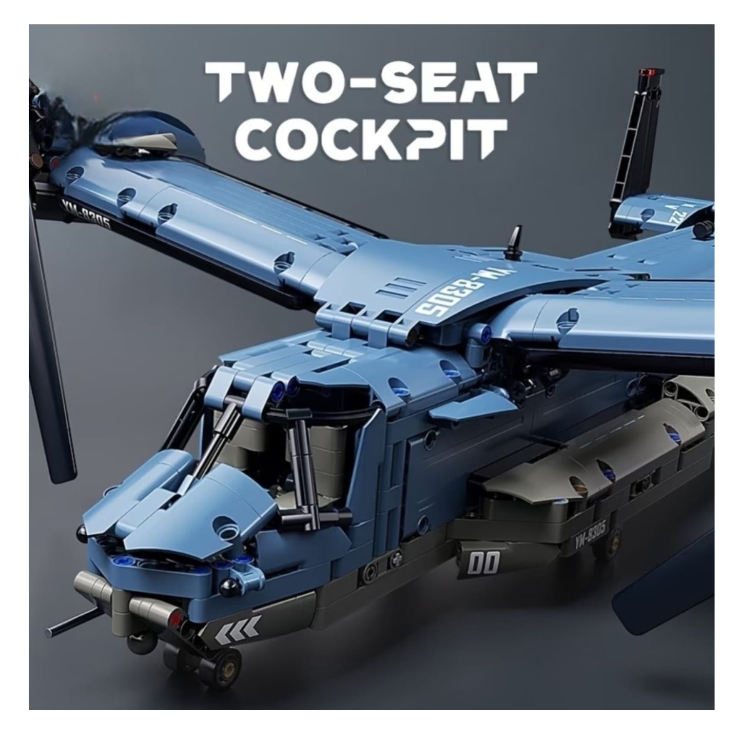 LEGO HELICOPTERO DE LUJO CELESTE - 1