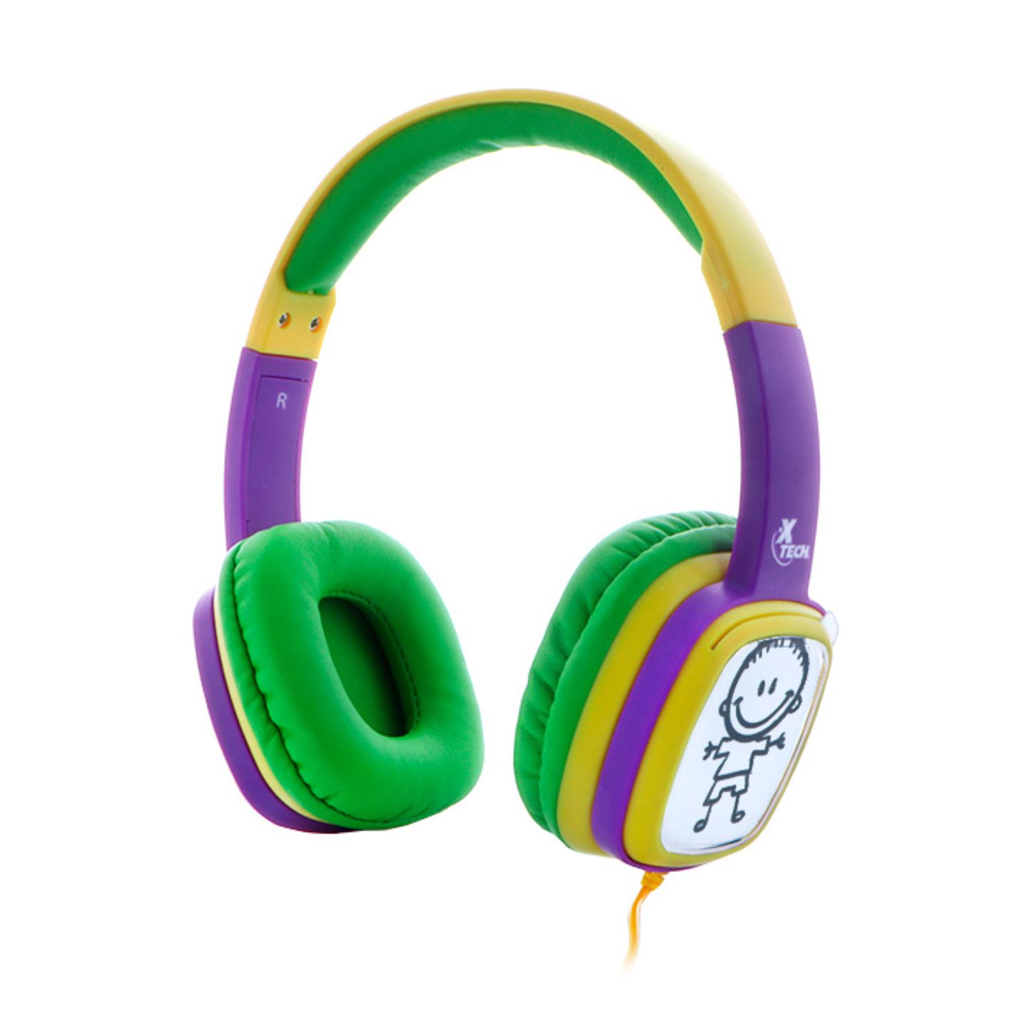 AUDIFONOS XTECH SOUNDART XTH350 CON CABLE JACK PARA NIÑOS UNISEX - 1