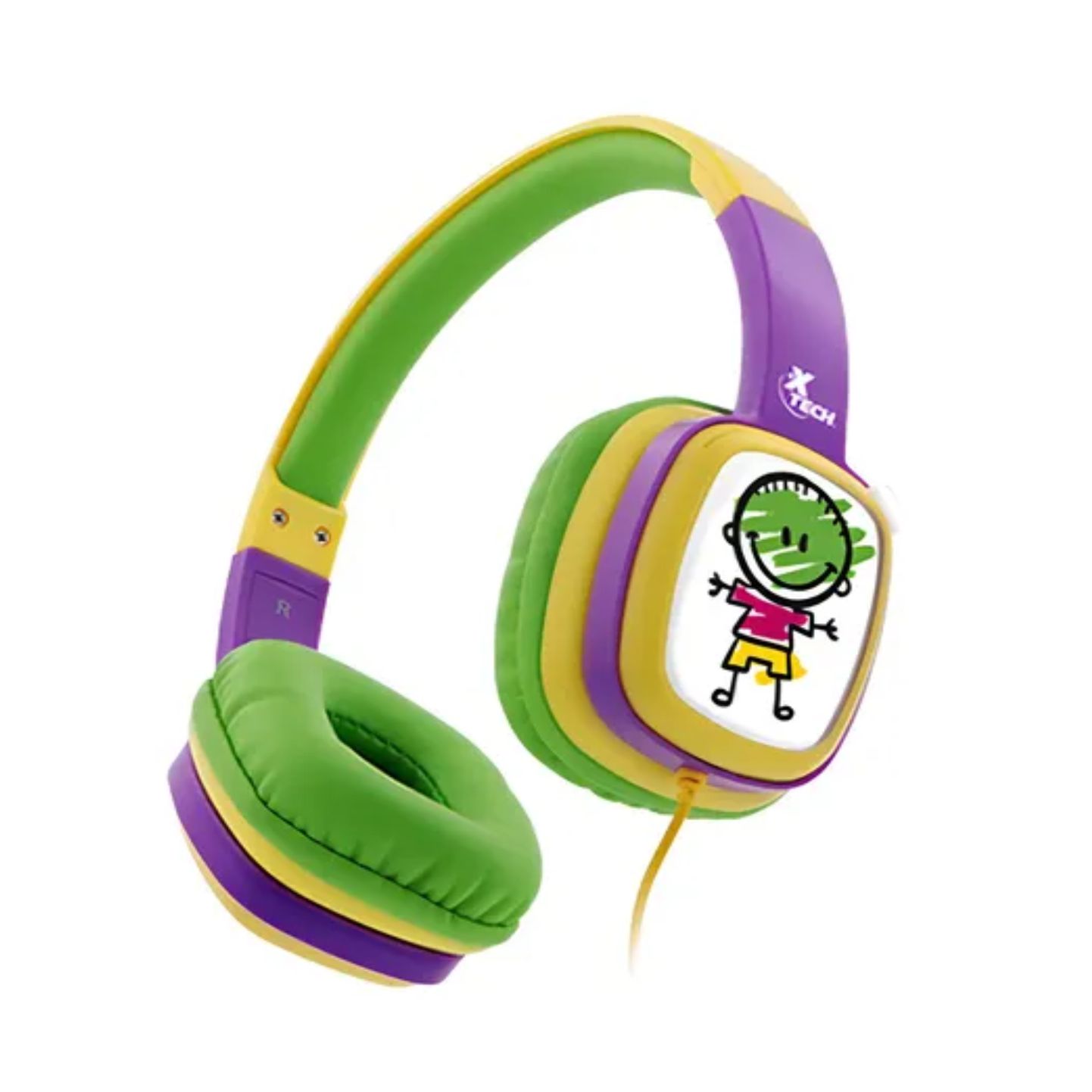 AUDIFONOS XTECH SOUNDART XTH350 CON CABLE JACK PARA NIÑOS UNISEX - 2