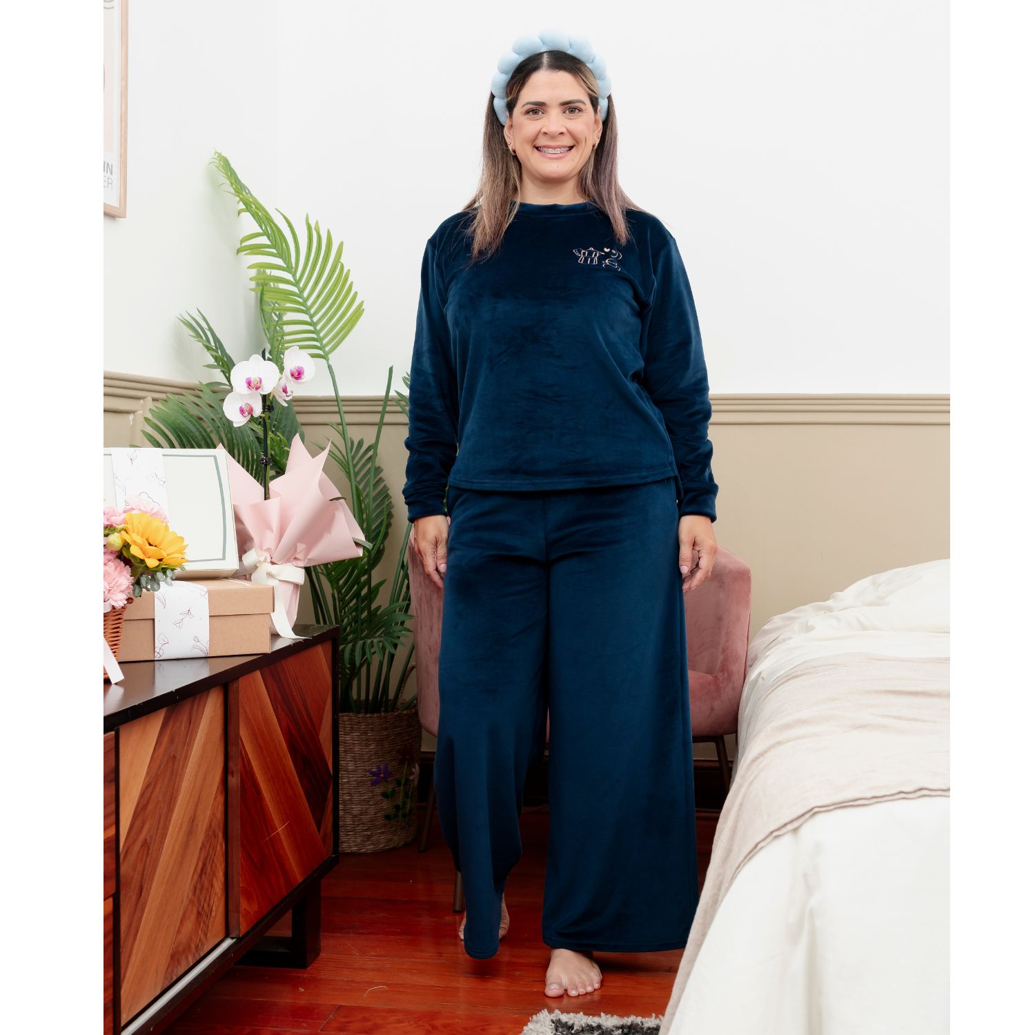 PIJAMA DAMA BONNIE BUZO INVIERNO - 1