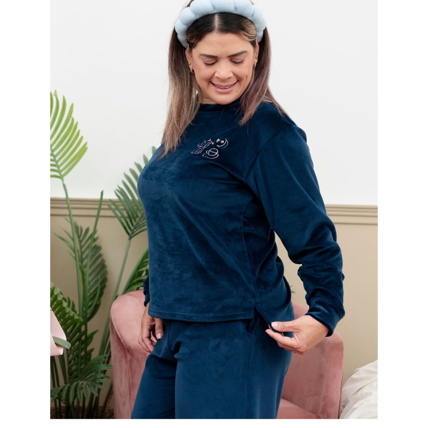 PIJAMA DAMA BONNIE BUZO INVIERNO - 3