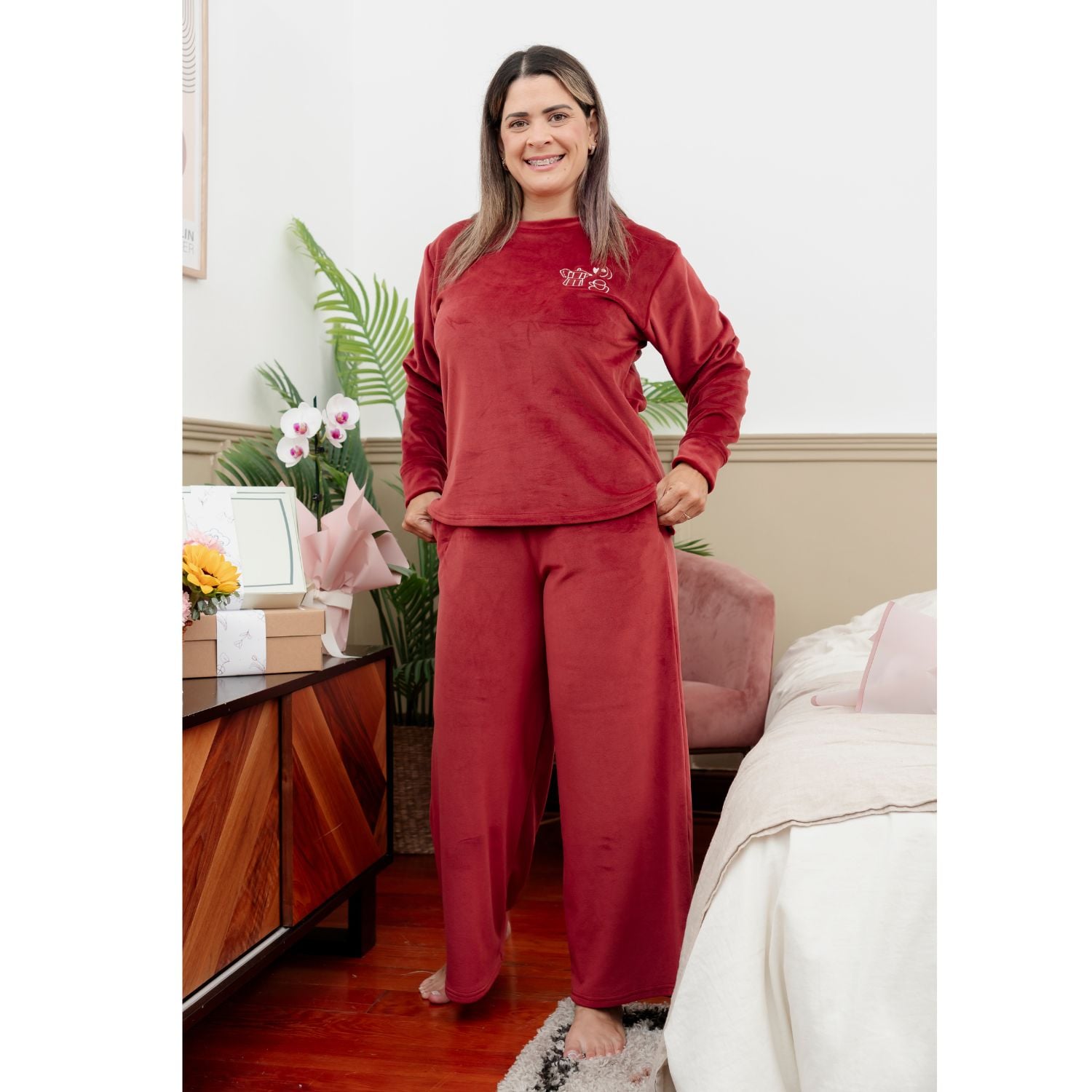PIJAMA DAMA BONNIE BUZO INVIERNO - 1